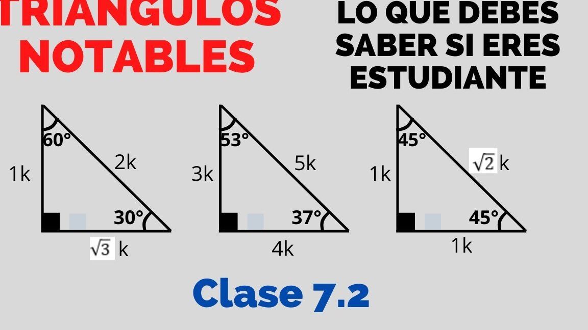 triangulos 30 60 90 caracteristicas y propiedades